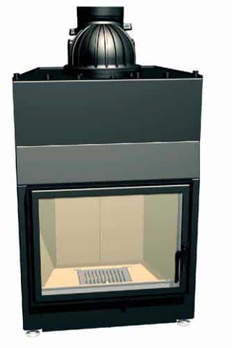 Schmid Kamineinsatz wasserführend Lina W 7363