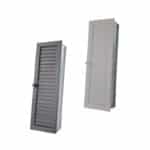 CB Warmluftgitter 15 x 45 cm verstellbar - schwarz