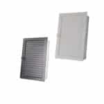 CB Warmluftgitter 23 x 35 cm verstellbar - schwarz