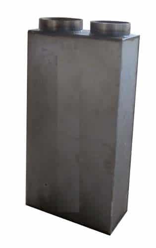 Nachheizkasten Stahl 145/145 mm